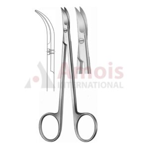 Chadwick Delicate Scissors, Strongly Curved, Sharp/Sharp, 115 Mm