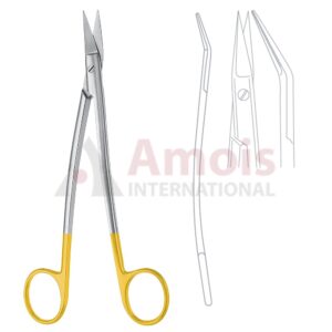 Dean Scissors S-Shaped TC 17cm (6 3/4")