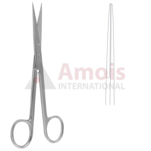 Deaver Scissors Straight Sharp Sharp 14cm (5 1/2")
