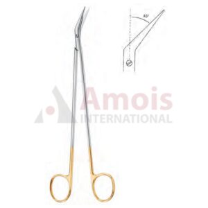 Debakey Scissors 19cm Angled 45 Degree TC