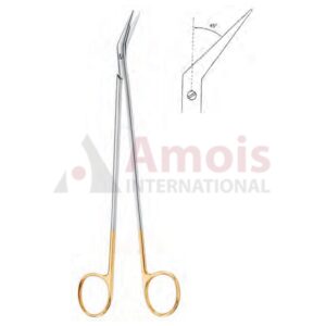 Debakey Vascular Scissors Angled 45 Degree 27.5cm