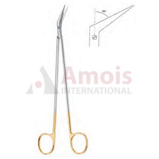 Debakey Vascular Scissors Angled 60 Degree 27cm
