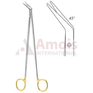 Debakey Vascular Scissors TC Angled 45 Degree 23cm (9")