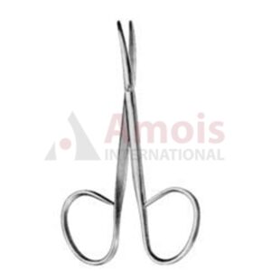 Dissecting Scissors Large Rings Curved 10cm (4")