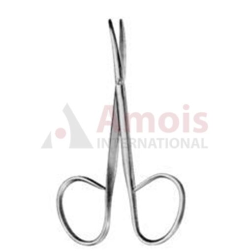 Dissecting Scissors Large Rings Curved 10cm (4")