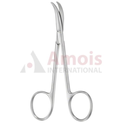 Fomon Nasal Scissors 12.5cm Strongly Curved