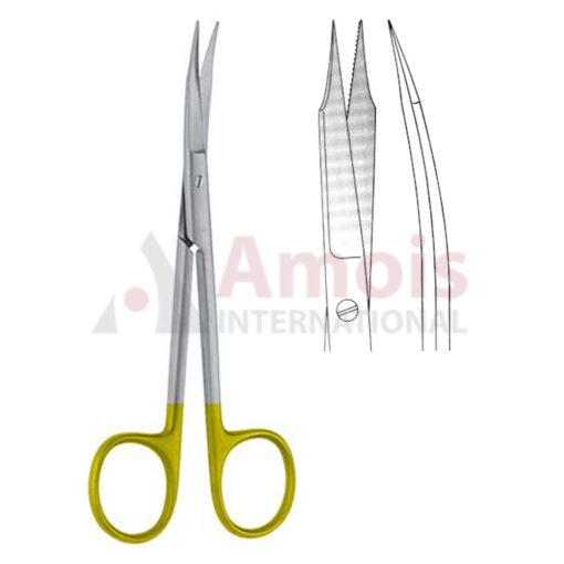Goldman Fox Gum Scissors TC Curved 13cm (5")