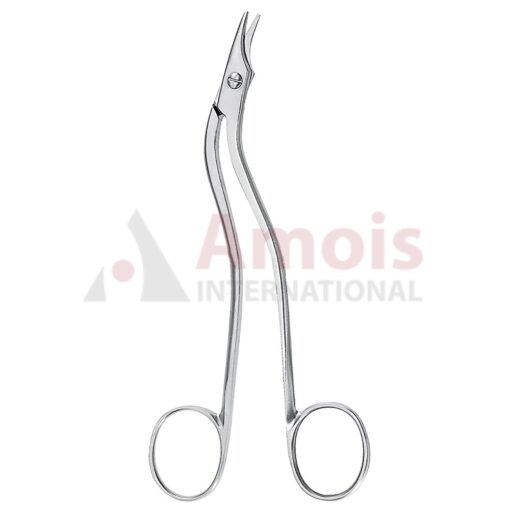Heath Ligature Scissors Curved 15cm (6")