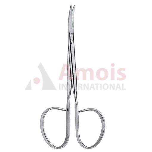 Iris Scissors Large Rings Pointed Curved 10.5cm (4 1/4")