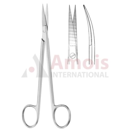 Kelly Gynecological Scissors Curved