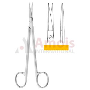 Kelly Scissors Straight TC 16cm (6 1/4")