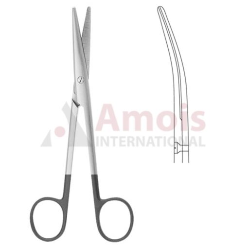 Lexer Baby Scissors Curved 10cm (4") Supercut