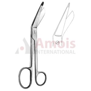 Lister Bandage Scissors Large Ring Curved