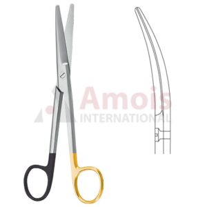 Mayo Scissors Curved Tc Supercut