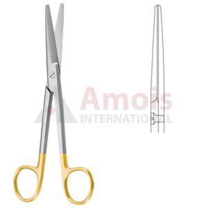 Mayo Scissors Straight 14.5cm (5 3/4") TC