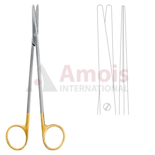 Metzenbaum Dissecting Scissors Straight TC