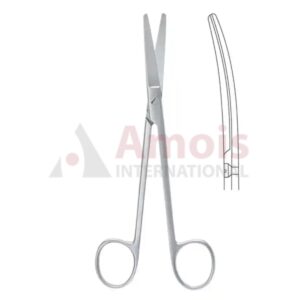 Mixter Scissors Curved Blunt Blunt 15.5cm (6")