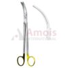 Parametrium Scissors Straight Curved 22cm Tc Supercut