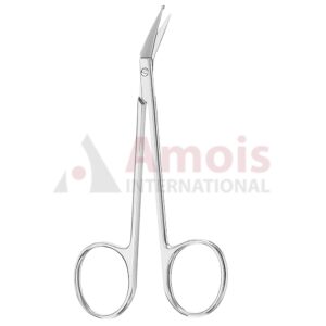Perwitzchky Vascular/Coronal Scissors 1 Blade Probe Pointed Angled To Side 10cm