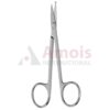 Perwitzchky Vascular/Coronal Scissors 1 Blade Probe Pointed Straight 11cm (4 1/2")