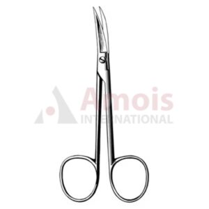 Plastic Surgery Scissors Curved Sharp Sharp 11.5cm (4 1/2")