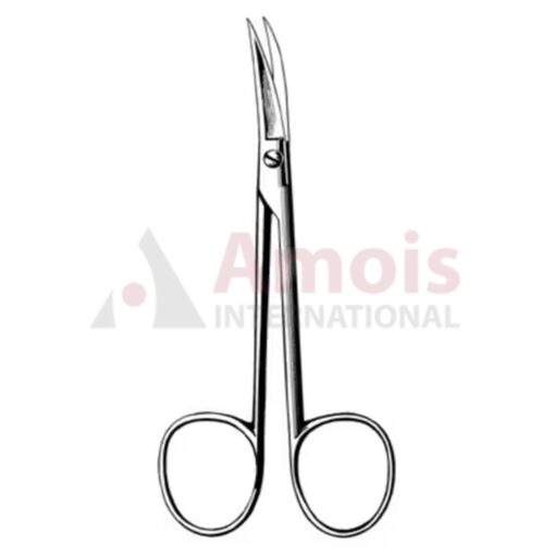 Plastic Surgery Scissors Curved Sharp Sharp 11.5cm (4 1/2")