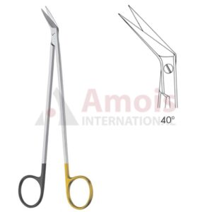Potts Smith Vascular Scissors Angled 60 Degree 19cm (7 1/2") Tc Supercut