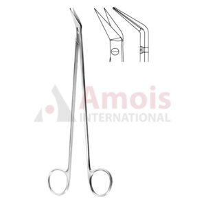 Potts Smith Vascular Scissors Angled On Flat 18.5cm (7 1/4")