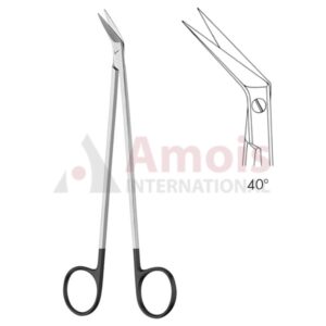 Potts Smith Vascular Scissors Angled 40 Degree 19cm (7 1/2") Supercut