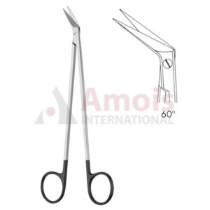 Potts Smith Vascular Scissors Angled 60 Degree 19cm (7 1/2") Supercut