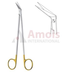 Potts Smith Vascular Scissors Angled 60 Degree TC 19cm (7 1/2")