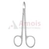 Quinby Gum Scissors Curved Sharp/Sharp 12cm (4 3/4")