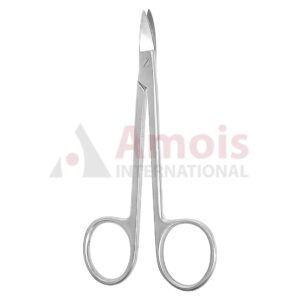 Quinby Gum Scissors Curved Sharp/Sharp 12cm (4 3/4")