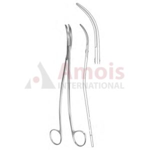 Satinsky Thorax Scissors Curved S-Shaped 24.5cm