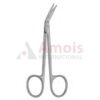 Scissors Angled To Side Probe Point 11.5cm (4 1/2")
