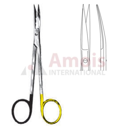 Scissors Dissecting Curved 11.5cm (4 1/2") Supercut