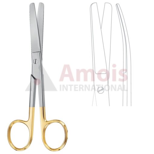 Standard Operating Scissors Blunt Blunt Curved TC