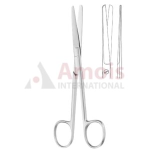 Standard Operating Scissors Delicate Fig 1 Blunt Blunt Straight 14.5cm (5 3/4")