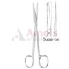 Standard Operating Scissors Delicate Fig 1 Blunt/Blunt Straight 14.5cm (5 3/4") Supercut