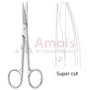 Standard Operating Scissors Delicate Fig 2 Curved 12cm (4 3/4") Supercut