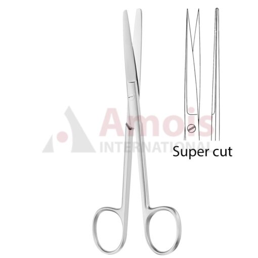 Standard Operating Scissors Delicate Fig 3 Sharp/Sharp Straight 14.5cm (5 3/4") Supercut
