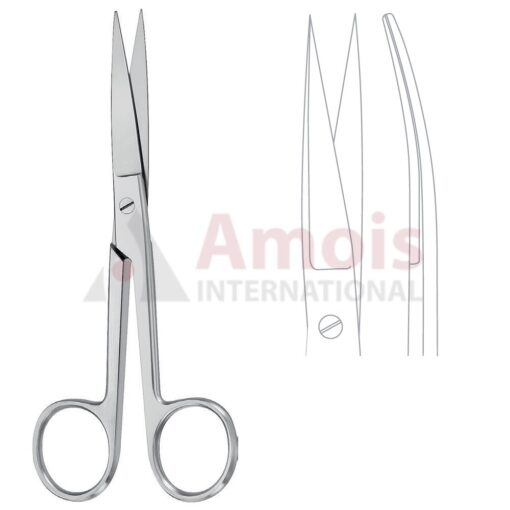 Standard Operating Scissors Sharp Sharp Curved
