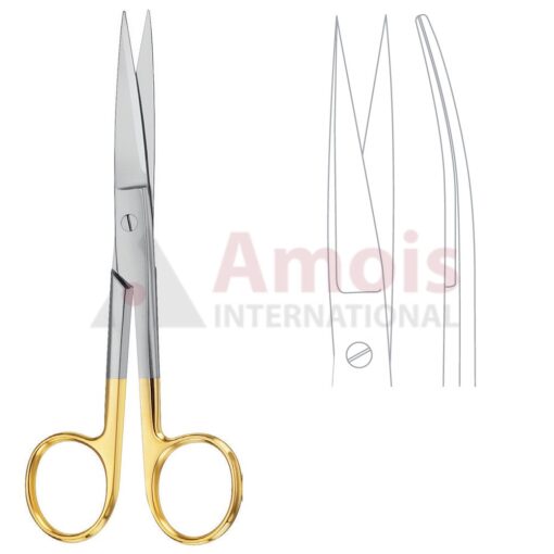 Standard Operating Scissors Sharp Sharp Curved TC