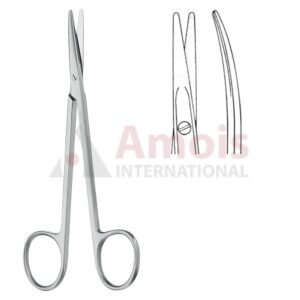 Strabismus Scissors Curved 11cm (4 1/4")