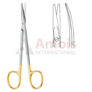 Strabismus Scissors TC Curved 11cm (4 1/4")