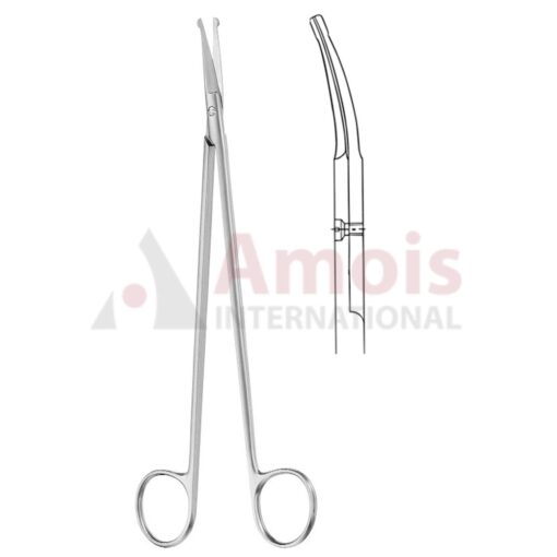 Strully Neurosurgery Scissors Button 22cm (8 3/4")