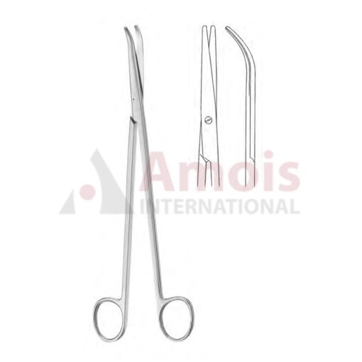 Thorek Lung (Thorax) Scissors Curved
