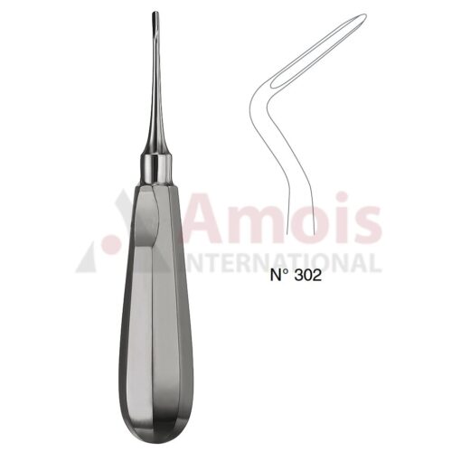 Apical (Apexo) Root Elevator Standard Fig.302