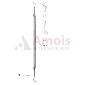 Ash Filling Instrument Double Ended With Octagonal Handle Fig.6