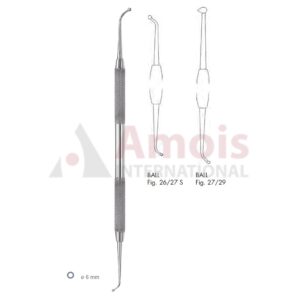 Ball Burnisher Double Ended Round Handle